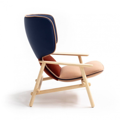 50s Modernism Scandinavian - classic Fusion Armchair Lilo Wing MOROSO