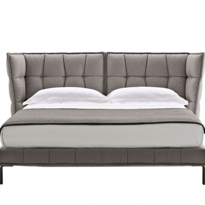 Italian Minimalist Bed Husk Encircling - type Bed